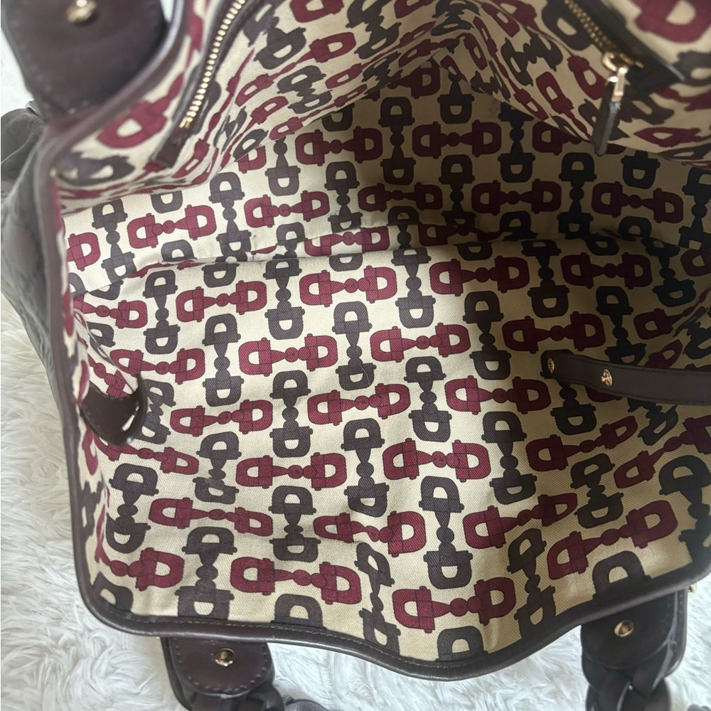 Gucci Brown Guccissima Leather Medium Horsebit Pelham Bag and wallet - Picture 9 of 16